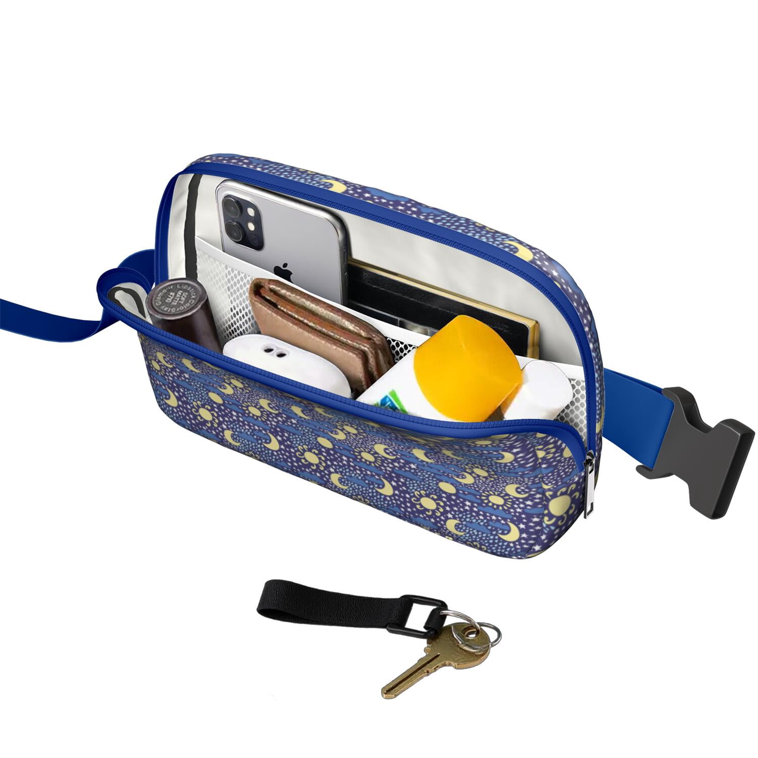 Sci-Fi Galaxy Belt Bag – Cosmic Fanny Pack with Celestial Print for Starry Night and Space Enthusiasts