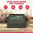 thumbnail image 2 of SKB Roto Rack/Mixer Top Console, 10U Slanted Rackmount with, Hard Lid and Door, 2 of 12