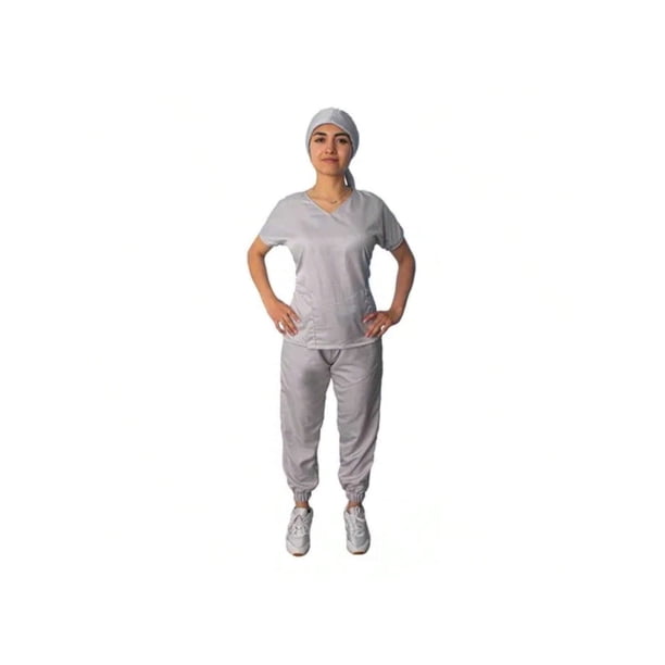 Jogger Conjunto Pantalón Dama Color Gris Talla Extra Grande Marca Emil SaEs