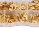thumbnail image 4 of 150 unids/set de conectores de Cable de alambre Terminal de crimpado de anillo Kit de herramientas de conector de Metal no aislado eléctrico Hugtrwg Para estrenar, 4 of 8