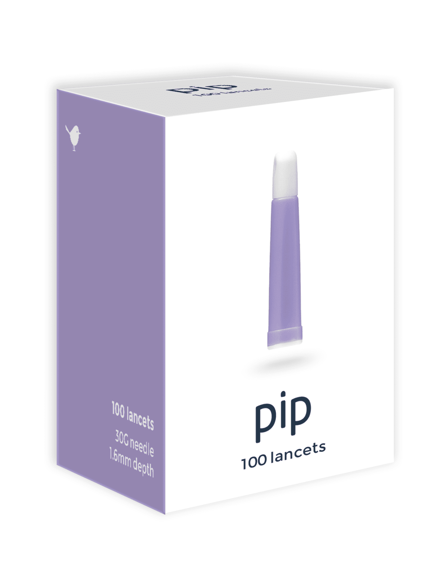 Pip Lancets, 30g x 1.6mm, 100ct Box