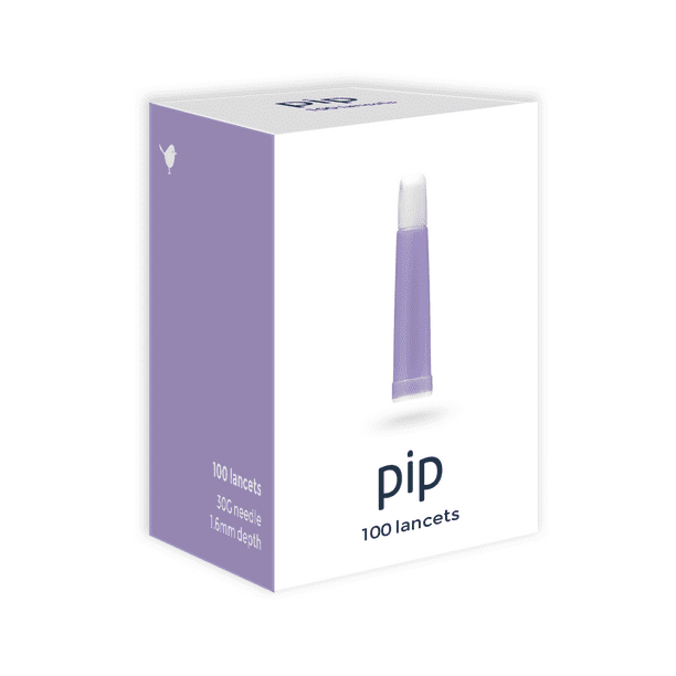 Pip Lancets, 30g x 1.6mm, 100ct Box