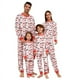thumbnail image 1 of 2024 pijamas navideños a juego para la familia, trajes para bebés y niños adultos, Tops + Pantalones, 2 uds., ropa de dormir de Navidad, pijamas, ropa para perros, 1 of 4