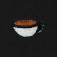 thumbnail image 2 of Dalix Lil Coffee Embroidered Lightweight Jersey Tee Summer Cute Food Womens in Black 2XL XX-Large, 2 of 5