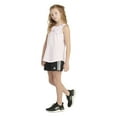 thumbnail image 4 of Girls 7-16 adidas Curved Hem Tank Color: White Multi Size: LARGE, 4 of 5