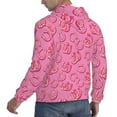 thumbnail image 6 of Picia Cute Cowgirl Pattern Casual Men's Hoodie - Lightweight Hooded Sweatshirt with Kangaroo Pocket, Comfortable Pullover for Everyday, Travel-4X-Large, 6 of 7