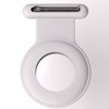 Airtag Hidden GPS Holder Case for Kids Elderly Pet Collar Clothing, 2 Pack, White