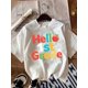 thumbnail image 3 of Girls & Boys "Hello 1st Grade" Cotton Graphic Tees, Back To School Clothes Girls, Black Summer Shirts With Multicolor Text, Gift For First Day of School, Round Neck Short Sleeve T-Shirt, 3 of 6