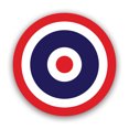 thumbnail image 2 of Polish Air Force Roundel Sticker – 4x4 Self-Adhesive Vinyl, Poland PL, Darkside Ltd 2 of 5