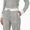 thumbnail image 3 of Nautica Womens 2 Piece Fleece Pajama Sleepwear Set(Mixed Grey - XXL), 3 of 3