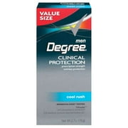 Degree Anti-Perspirant And Deodorant Clinical Protection Cool Rush Degree Men, 2.7 oz