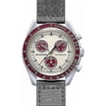 thumbnail image 5 of 11 Colors Ceramic Case Nylon Material Strap Comfortable To Wear Six-pin Multi-function Quartz Watch, 5 of 5