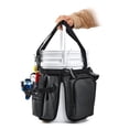 thumbnail image 6 of CEORPER Waterproof Waxed Fabric Tool Bucket Organizers Spacious Side Pockets Foldable Design for Garden Garage Camping Use, 6 of 8