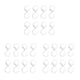 thumbnail image 4 of Ounissouiy Gancho multifuncional en forma de S de 8 piezas con hebilla organizador de barra de baño de cocina percha de plástico transparente Type1 NO1, 4 of 6