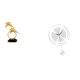 thumbnail image 1 of Figura de delfín realista moderna y reloj de pared con números arábigos para decoración del hogar, la oficina, la cocina, el estudio, la entra, 1 of 8
