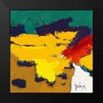 thumbnail image 2 of van den Berg, Jos 20x20 Black Modern Framed Museum Art Print Titled - Yellow Plains, 2 of 5