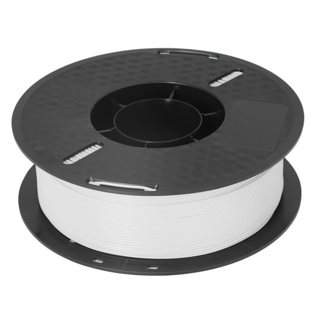 3D Printer Filament, Environmental Friendly Smokeless Anti Clogging Adhesion Odorless 1kg PLA Filament For High Precise Printing White,Black,Red,Pink,Orange