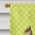 thumbnail image 3 of Caroline's Treasures BB7743CHF Vicugna or Vicuna Green Flag Canvas House Size , Large, multicolor, 3 of 4