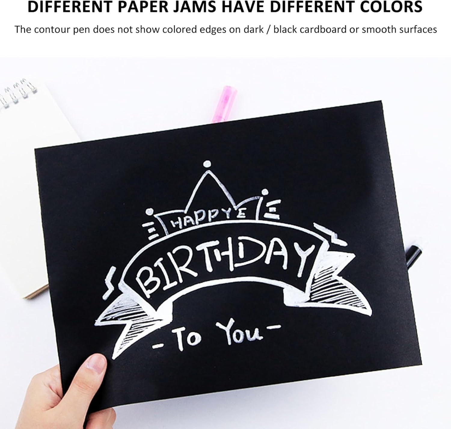36 Colors Double Line Outliner Markers, Coloring Lightstick Graffiti Pens Paint Acrylic Markers Dual Brush, Shimmer Doodle Outline Pens Art Crafts Gift Greeting Card Christmas Stocking Stuffers(