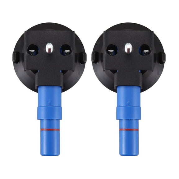 2X 3 Inch Concave Vacuum Cup 75mm Heavy Duty Hand Pump Suction Cup with M6 Threaded Stud