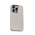 thumbnail image 2 of Fiber Leather Magsafe Compatible Soft Shockproof Case For Iphone 16 Series,iPhone 15, 2 of 7