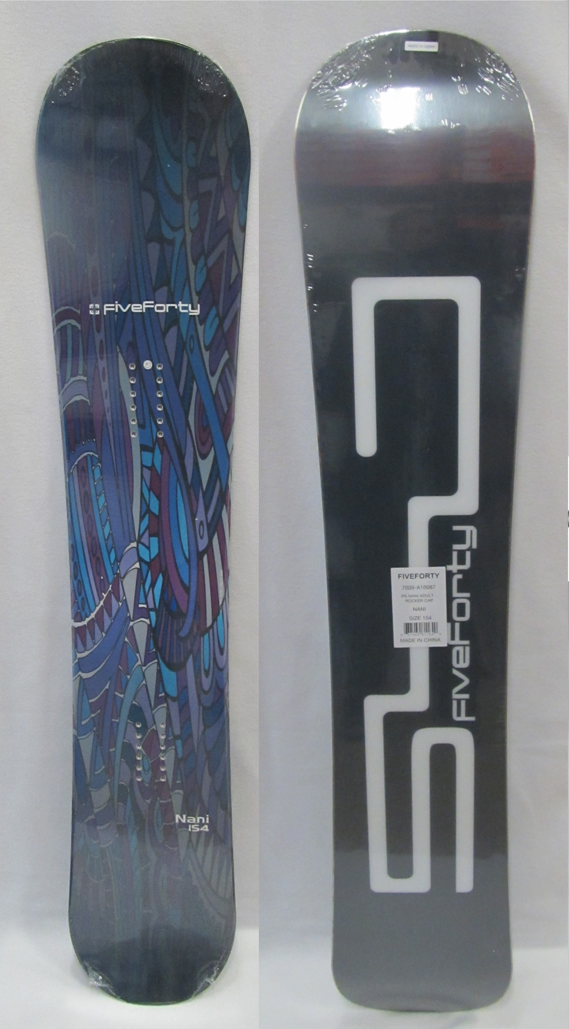 WOMEN'S 540 "NANI" PURPLE ALL-MOUNTAIN FREESTYLE SNOWBOARD 150CM by