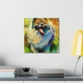 thumbnail image 6 of "Keeshond in Nature's Glory" - Canvas, 6 of 25
