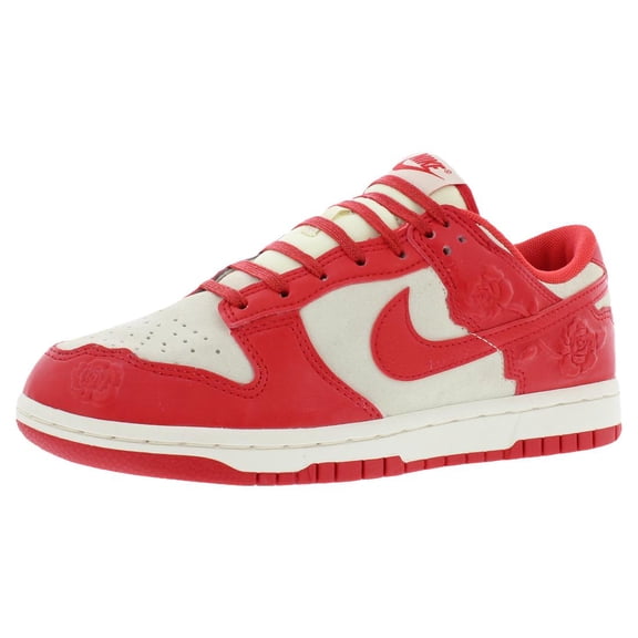 Women's Nike Dunk Low "Red Roses" Coconut Milk/Univer Red (HF1986 100) - 8.5