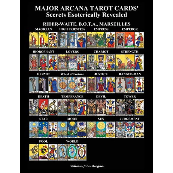 Pre-Owned MAJOR ARCANA TAROT CARDS' Secrets Esoterically Revealed Paperback