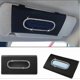 thumbnail image 2 of Black - 1 Crystal Leather Tissue Holder For Car Windshield, 2 of 5