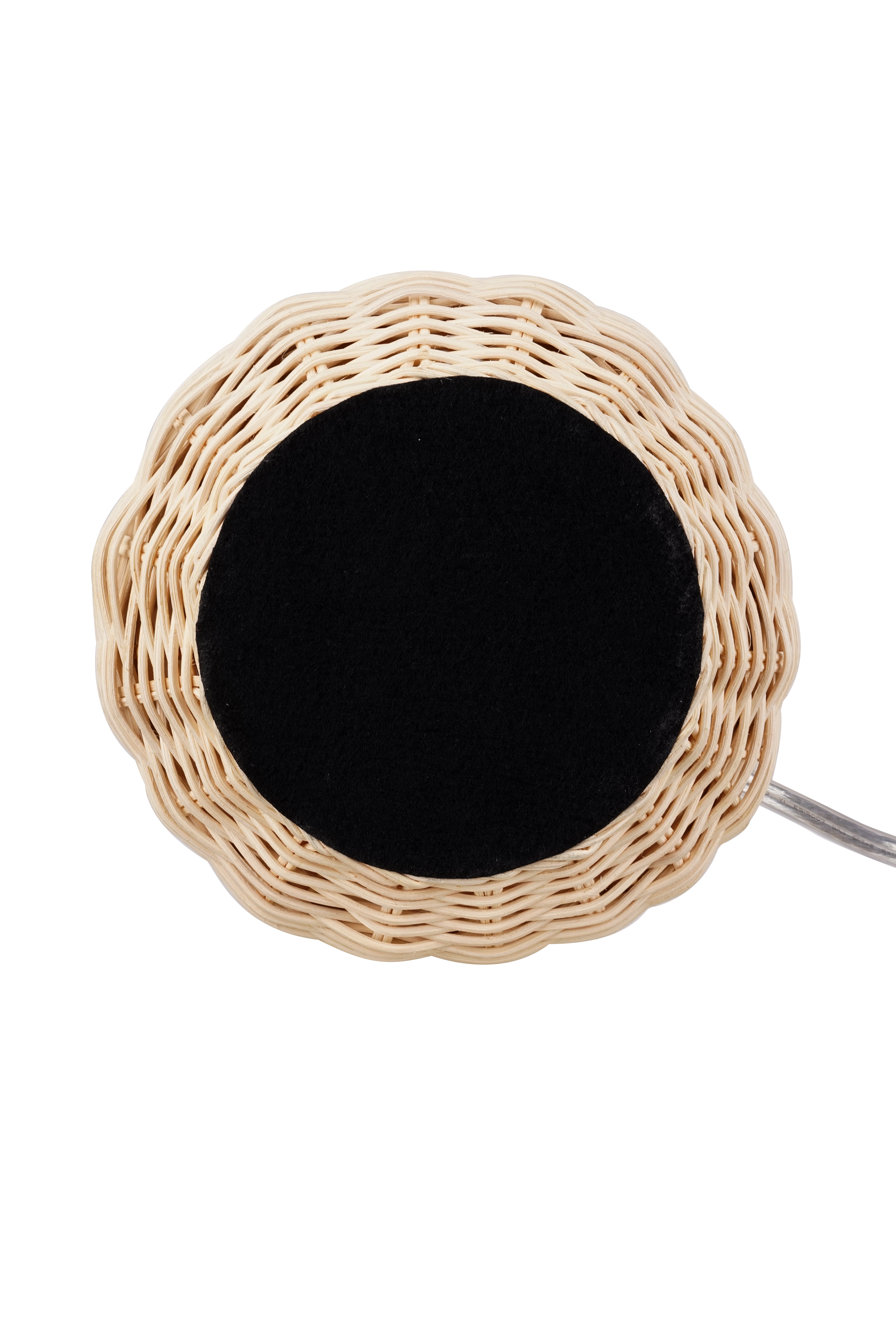 Better Homes & Gardens 18" Woven Rattan Table Lamp, Natural Finish