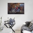 thumbnail image 5 of David Mann Motorcycle Art Gnghost Rider Prints Poster (28) Painting On Canvas Wall Art Poster Scroll Picture Print Living Room Walls Decor Home Posters 16x24inch(40x60cm), 5 of 6