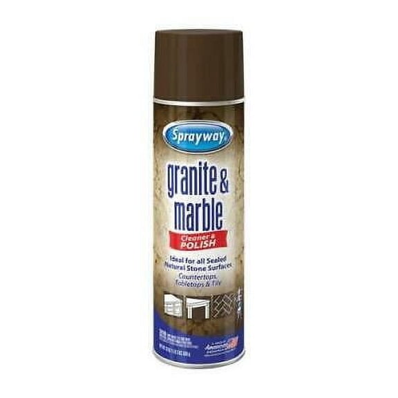 Sprayway Clean Scent Granite and Marble Cleaner 19 oz. Spray, 3PK