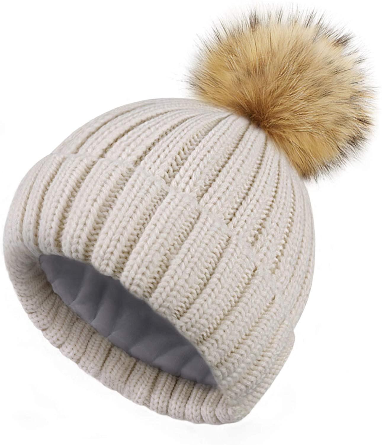 Winter Beanie Hats For Women Knit Hat 