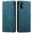 thumbnail image 2 of CaseMe Leather for Samsung Galaxy A56 5G Case, Flip Wallet Leather Case with Card Holder Magnetic Closure Shockproof Kickstand Protective Phone Cases Cover for Samsung Galaxy A56 5G 6.5-inch,Blue, 2 of 12