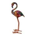 thumbnail image 4 of FashionCha Flamingo Garden Statue Birds Sculptures Indoor Outdoor Lawn Home Ornaments Resin Style B, 4 of 9