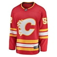 thumbnail image 2 of Men's Fanatics MacKenzie Weegar Red Calgary Flames Home Breakaway Player Jersey, 2 of 3