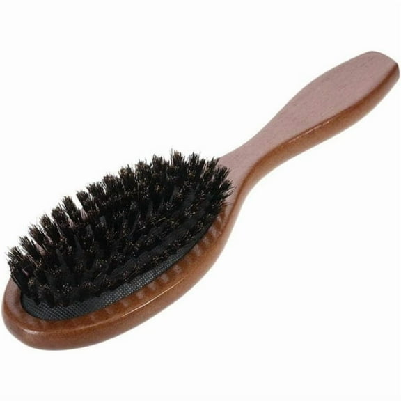 Natural boar bristle hairbrush, anti-static scalp massage comb,