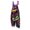 #01Dark Purple, variant on Women Linen Overalls Casual Halloween Loose Fit Jumpsuits Boho Bib Pants Rainbow Starry Witch Flame Deer Print Pink S
