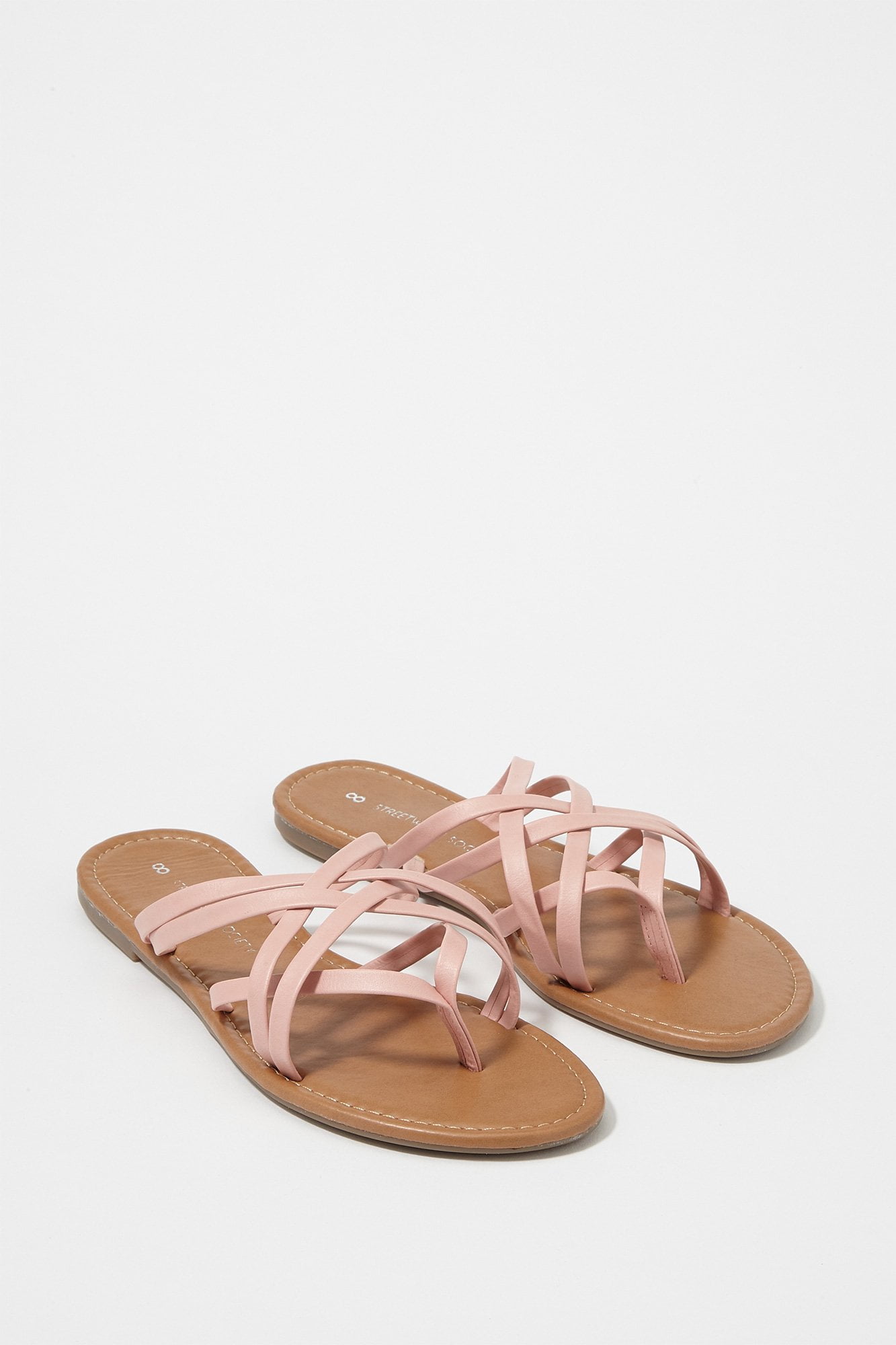 strappy flip flops sandals
