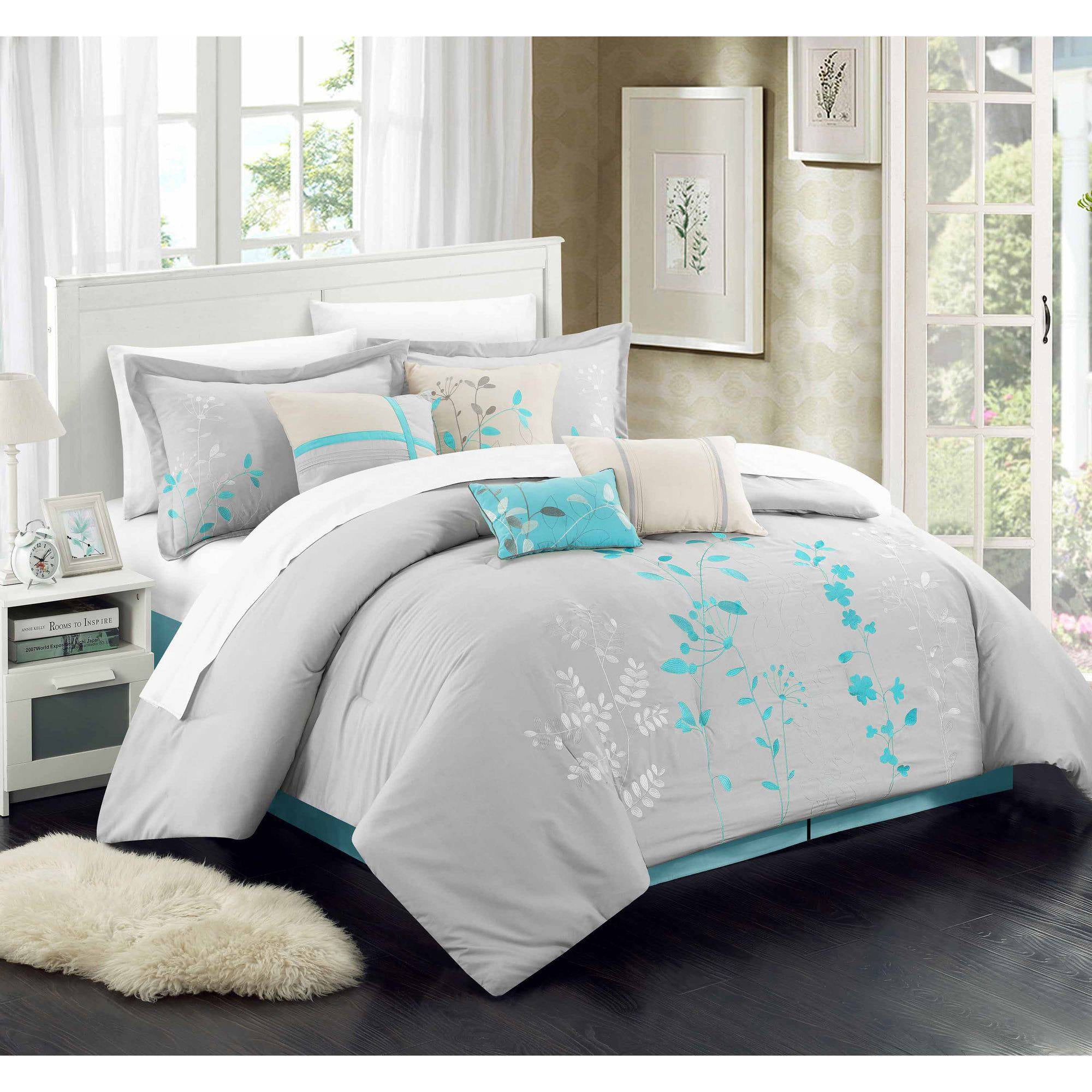 Chic Home Chic Home Fortuno Piece Embroidered Comforter Set - Chic Home Chic Home Fortuno Piece Embroidered Comforter Set Walmartcom chic home chic home fortuno piece embroidered comforter set - chic home chic home fortuno piece embroidered comforter set walmartcom