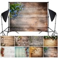 thumbnail image 1 of Imitation Wood Grain Photography Props 3D Photo Background Cloth Presentation, 1 of 2