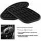thumbnail image 2 of Motorcycle Tank Protector, Pair Motorcycle Fuel Tank Side Traction Pad Protection, Gas Oil Fuel Tank Sticker Protector Knee Grip Sticker (Black), 2 of 5