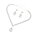 thumbnail image 1 of Collar de Boda Sunnimix + 1 Par de Pendientes de Gota de Imitación, 1 of 7