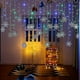 thumbnail image 4 of Cortina de luces Led, adornos navideños para el hogar, luces de carámbano de copo de nieve, decoración navideña, Año Nuevo 2022, 4 of 4