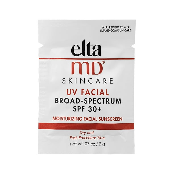 EltaMD Elta MD UV Facial Broad Spectrum SPF 30+ 0.07 oz / 2 g x 10 pcs