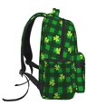 thumbnail image 3 of Balery Happy St. Patrick's Day5 Mochila Escolar Impresa, Mochila Ligera para Viajes Casual, Mochila Duradera y Cómoda Multifuncional, Mochila para Laptop-One Size, 3 of 5