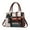 A, variant on Purses and Handbags for Women Leather Tote Shoulder Bag Medium Satchel Purse Top Handle Bags for Ladies Crossbody Bag Multicolor Red