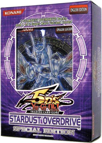 Yu-Gi-Oh 5D's TCG Stardust Overdrive Special Edition 3 Packs PLUS Special Promo Variant Card
