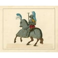 thumbnail image 3 of Kottenkamp 18x15 Black Modern Framed Museum Art Print Titled - Knights in Armour IV, 3 of 5